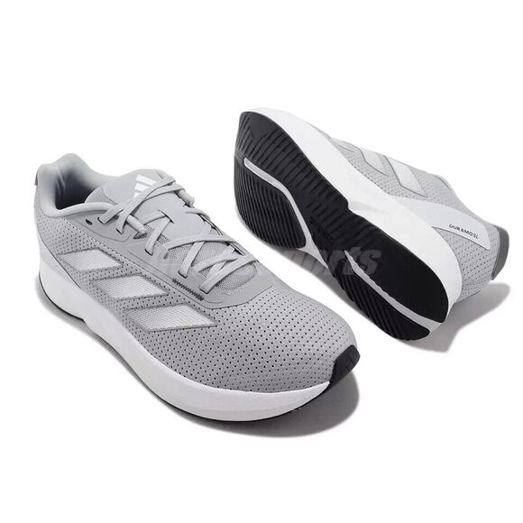 adidas Duramo SL M Halo Silver Cloud Size 11 Runner Running Shoes IE9689 NEW - Picture 8 of 8